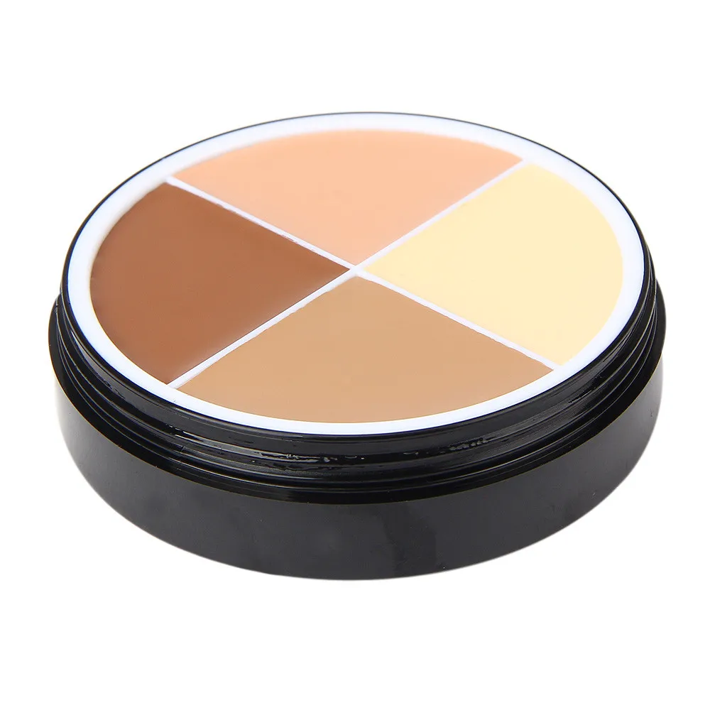 4 цвета пудра крем contour Pro Макияж Водонепроницаемый увлажняющий корректор Палетка «камуфляж» palheta одежды де maquiagem