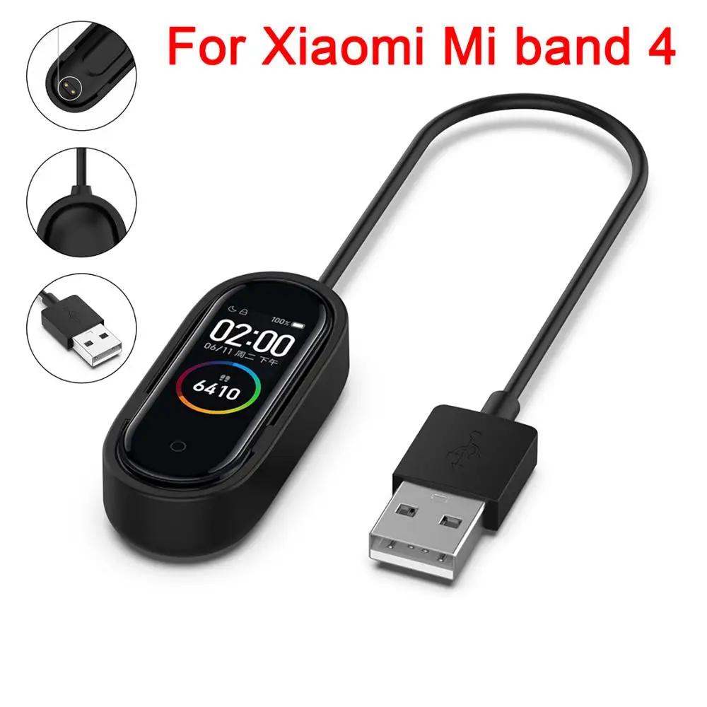 Зарядное устройство для Xiaomi Mi Band 4 глобальная версия быстрая зарядка Сменные