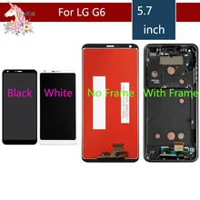 LCD For LG G6 Display Touch Screen Digitizer For LG G6 LCD Display LCD Touch Screen Assembly H870 H870DS H871 H872 LS993 VS998 LCD For LG G6 Display Touch Screen Digitizer For LG G6 LCD Display LCD Touch Screen Assembly H870 H870DS H871 H872 LS993 VS998