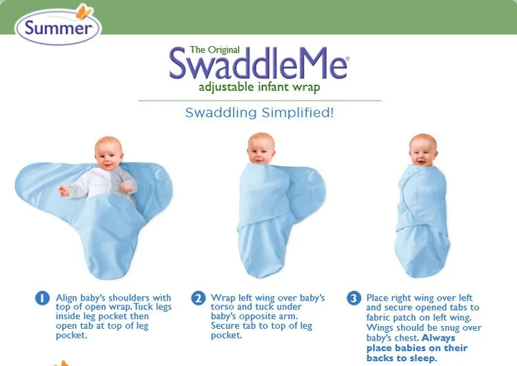 Новый, Swaddleme Лето органический хлопок младенческой новорожденных Обёрточная бумага конверт Форма Одеяло Parisarc Пеленание Мягкая Кровать сна