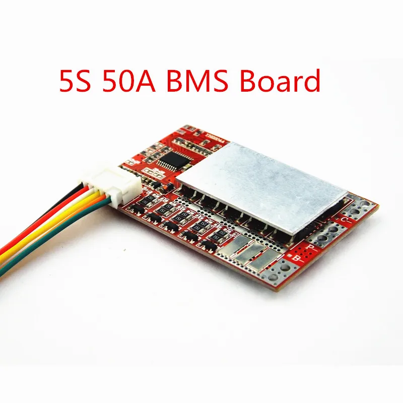

3S 4S 5S 50A BMS Board/ 55A 3.7V Lithium battery protection board/3.2V iron phosphate/LiFePO4 battery BMS board with Balance