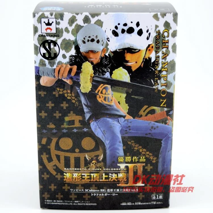 New Trafalgar D Water Law One Piece Pirate Death Surgeon Doctor 6 Scultures Big 3 Vol 6 Action Figure Toys Figure Toy Action Figure Toyslaw One Piece Aliexpress