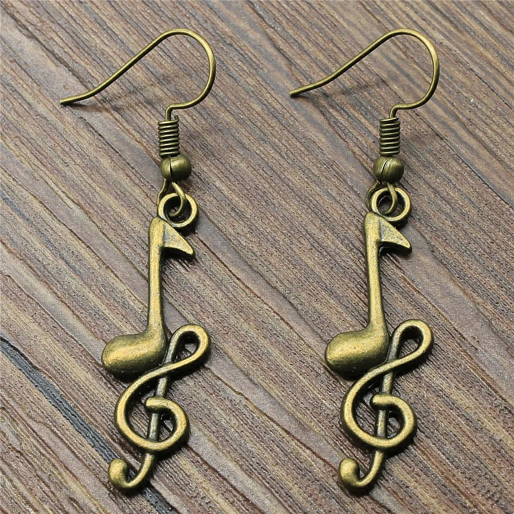 

Dangle Earring For Women 31x11mm Musical Note Charming Drop Earring Dropshipping Suppliers