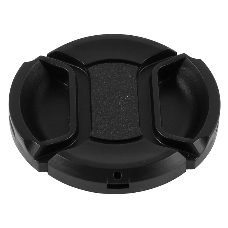 Univeral 49mm Center Pinch Front Lens Cap for DSLR Camera | Электроника