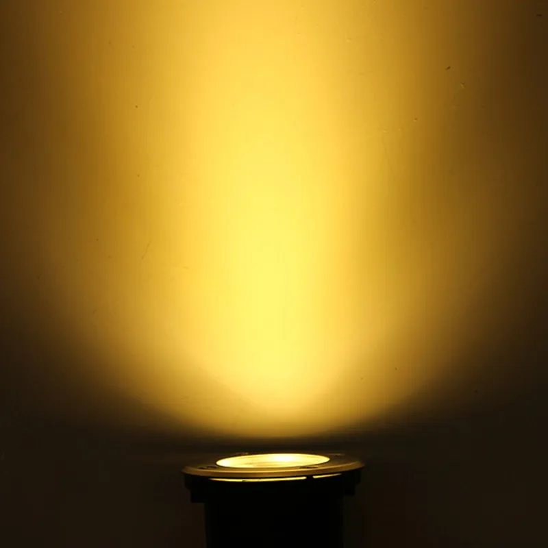 Lâmpada Subterrânea Ip68 Impermeável Iluminação Exterior Branco Quente - Frio Vermelho Verde Azul Amarelo 7 w Led 8 iluminação exterior Branco Quente Frio Branco Vermelho Verde Azul amarelo