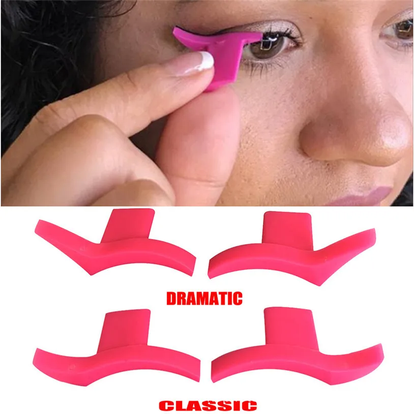 

2pcs Eyeliner Mold Wings Seal Stamps Easy To Wear Eyes Wing Liquid Eye Liner Tools Maquiagem Beauty Portable Cosmetic Delineador