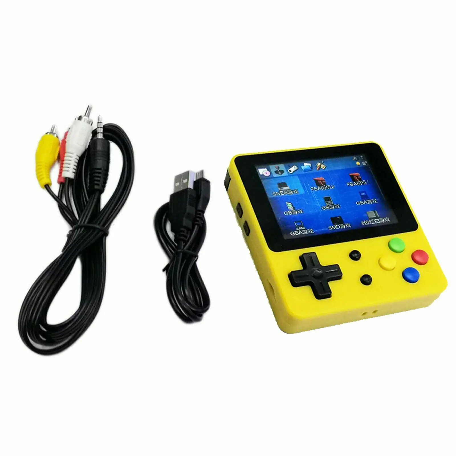 2 6 дюймовая портативная Ретро игровая консоль для GBA GBC GB FC SFC NEOGEO CPS PS1