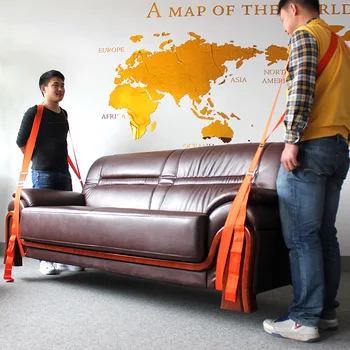 

Shoulder Dolly 2-Person Lifting and Moving System - Easily Move Lift Carry And Secure Furniture Appliances Heavy Objects
