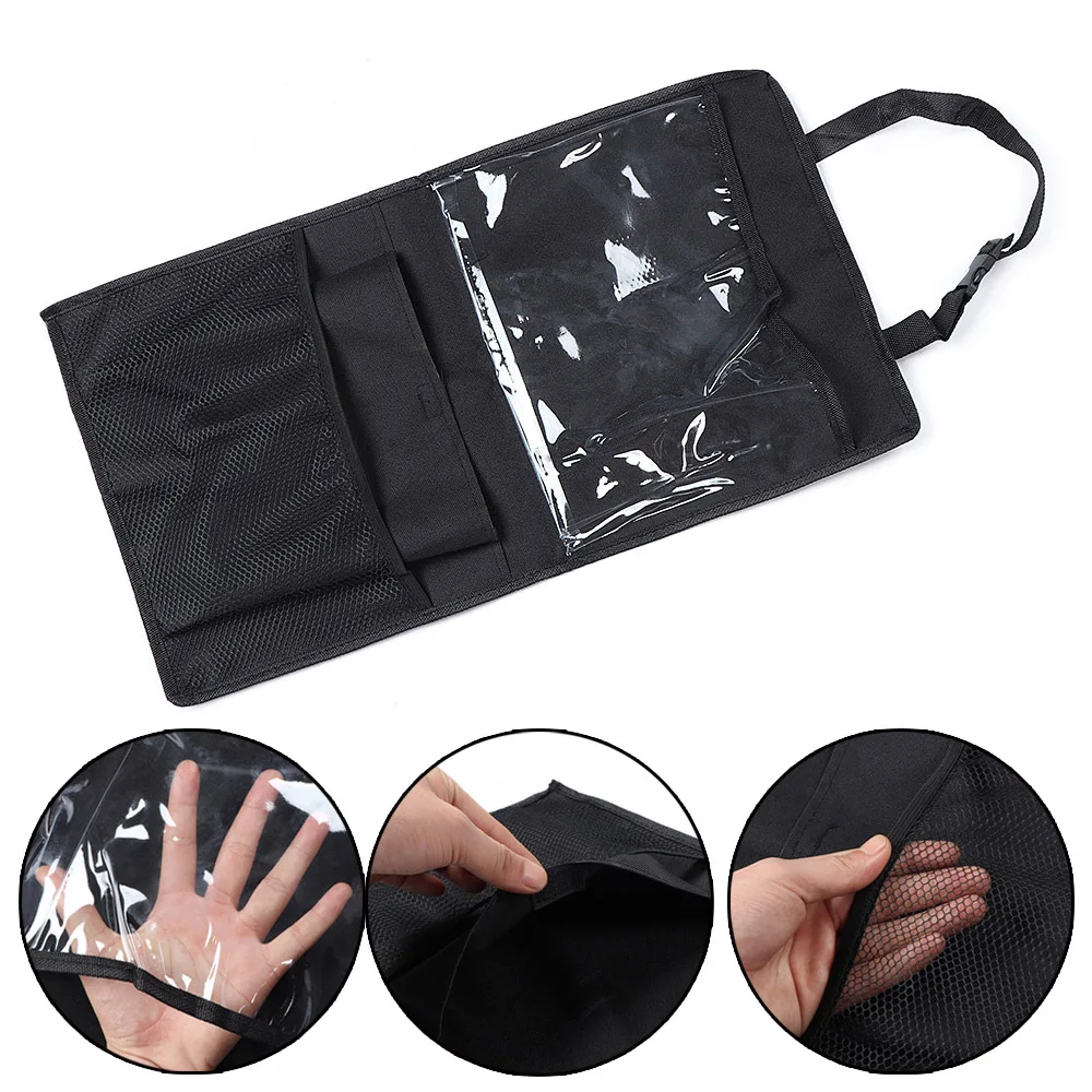 

1 Pcs Kids Car Rear Seat Hanging Organizer Storage Bag Multi-use Tablet PC Holder Pouch Car Stowing Tidying Accessories