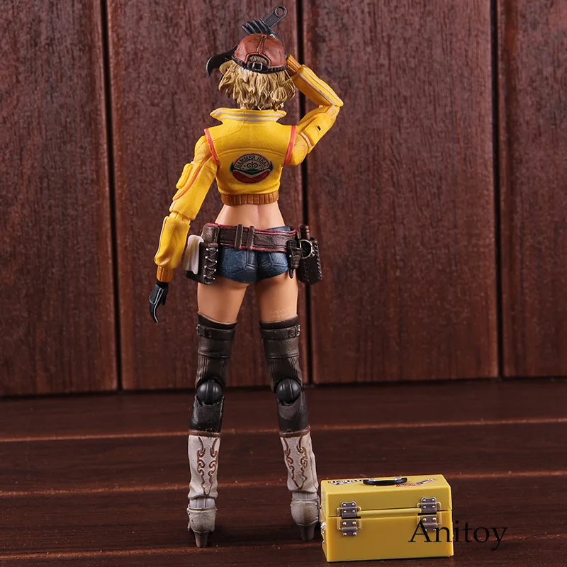 Фигурка Final Fantasy XV FF XV Cindy Aurum Final фантазийный Рисунок Play Arts Kai ПВХ Коллекционная модель игрушки