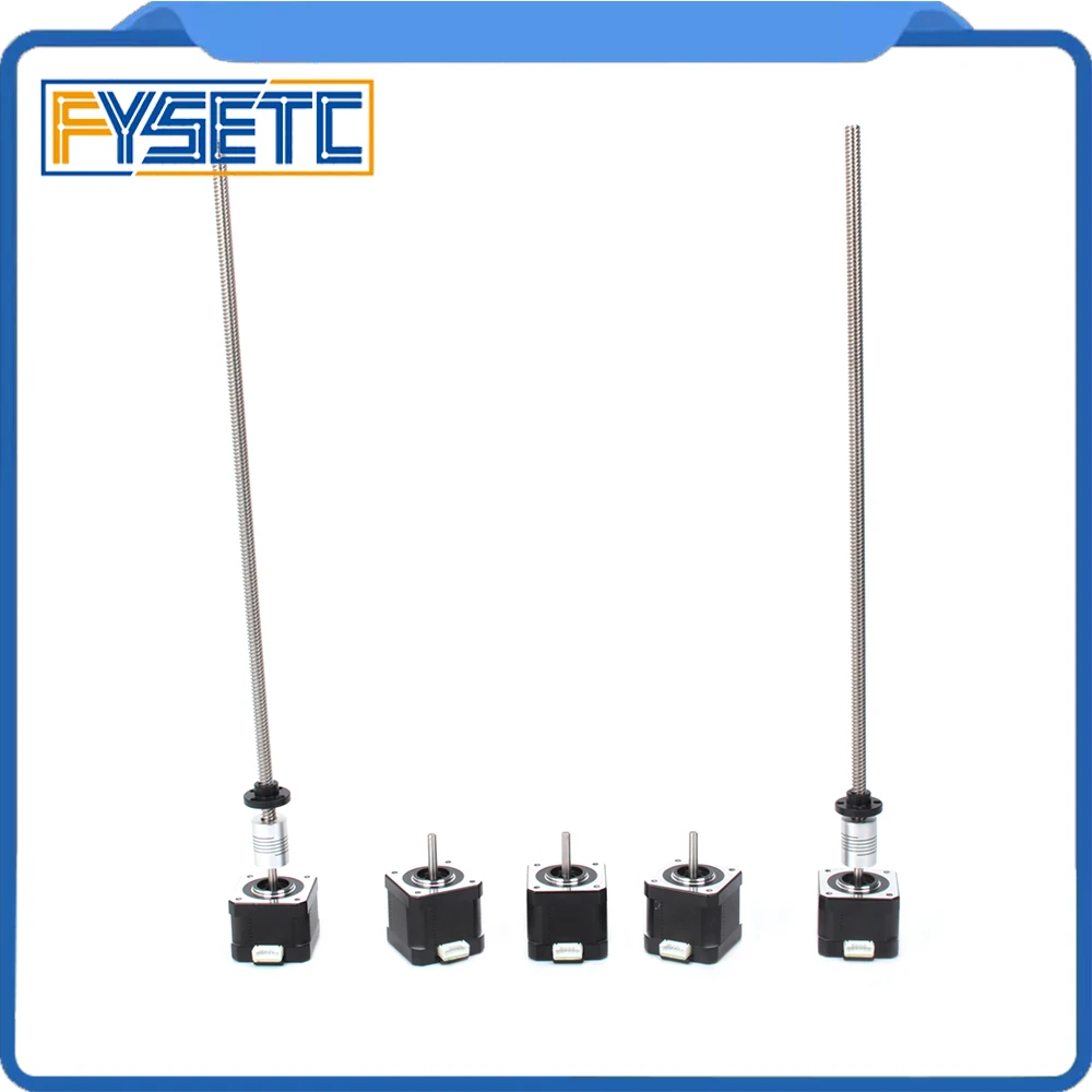 

1set 3D printer Prusa i3 MK2 MK2S MK3 Stepper motor 300mm Z Stepper Motor With Trapezoidal Lead Screw For mini-Rambo Einsy Rambo
