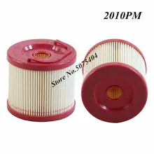 4PCS 2010PM Filter Element for 500FG Diesel Engine Fuel Filter Water Separator Replacement Truck Generator Kit 10 Micron Racor 500fg assembly fuel water separator racor filter turbine diesel engine filter marine set parts include 2010pm free fast ship