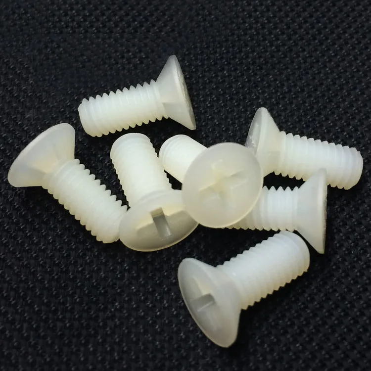 180 шт. Philips плоская головка нейлоновый фотонабор M3x6 M3x8 M3x10 M3x20 мм|screw assortment|nylon screwnylon