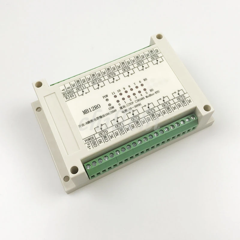 Переключатель выходной модуль 12 релейный выход тип изоляции MODBUS RTU RS485 связь
