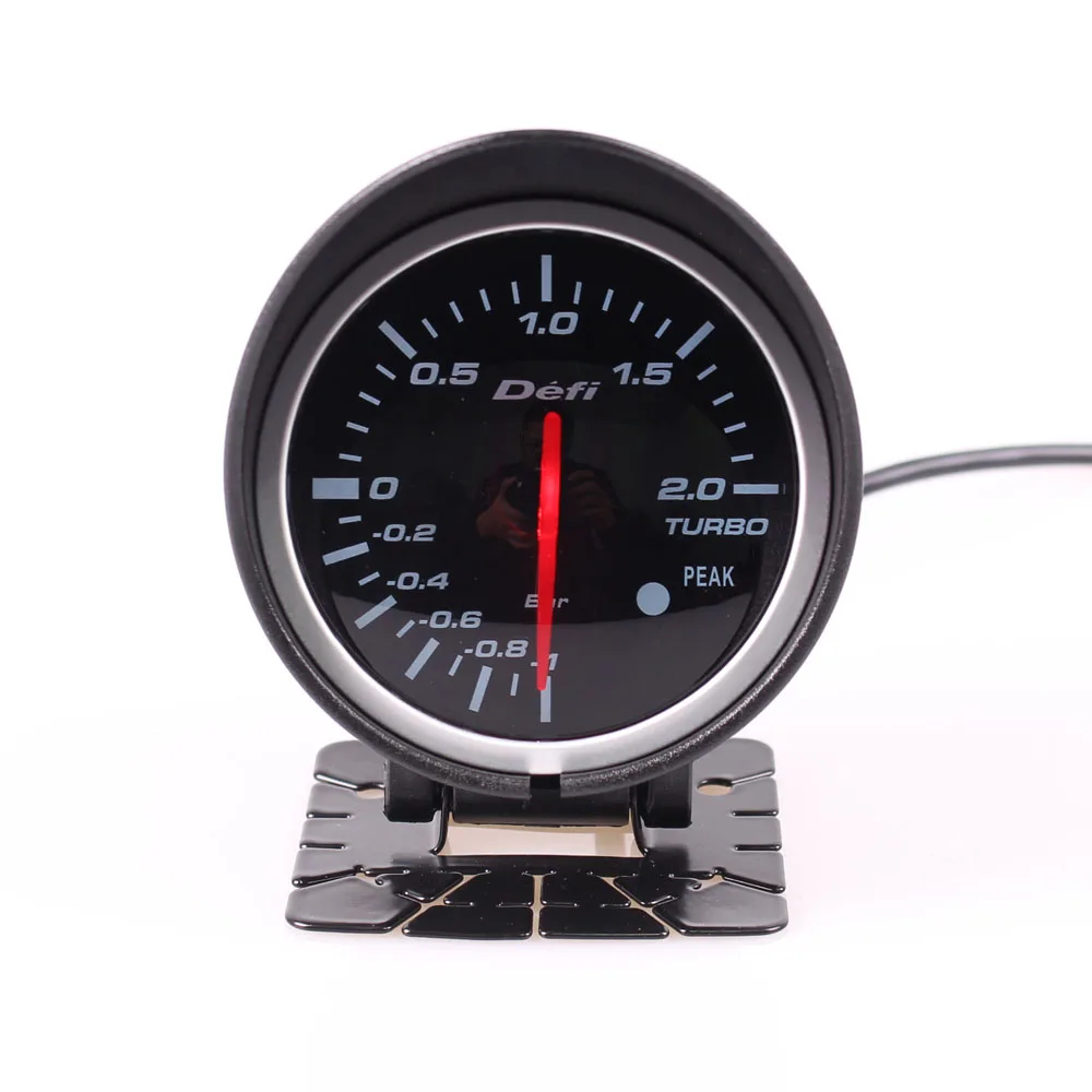 Цена Defi BF 60 мм дымовая линза Автоматический Датчик Вольт температура воды Температура масла пресс Rpm Turbo Boost Ext температура воздуха топливное соот...