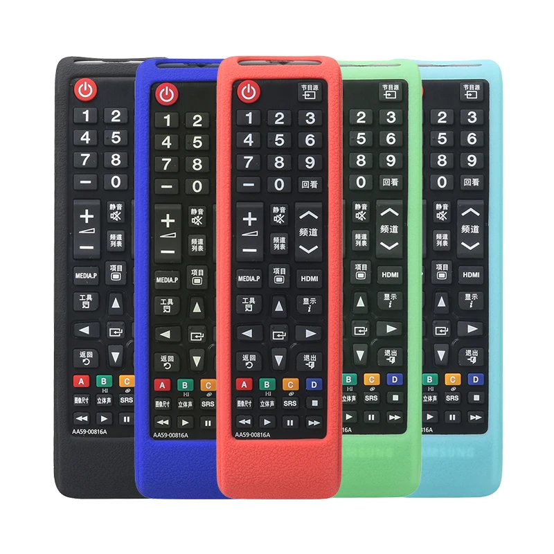 

SIKAI Replacement Silicone Remote Case For Samsung TV AA59-00816A 00813A 00611A 752A Remote Control Cover (Multiple Packs)