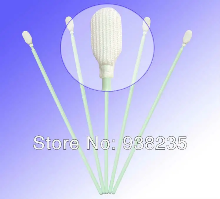 

Free Shipping - 100 pcs Cleaning Polyester Long Swabs compatible with eco-solvent and Water ink