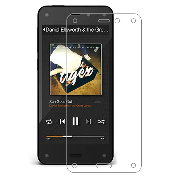 

Protective Glass on the for Amazon Fire Phone Tempered Glass Screen Protector Film HD Clear Glas Protection Case Friendly 9H