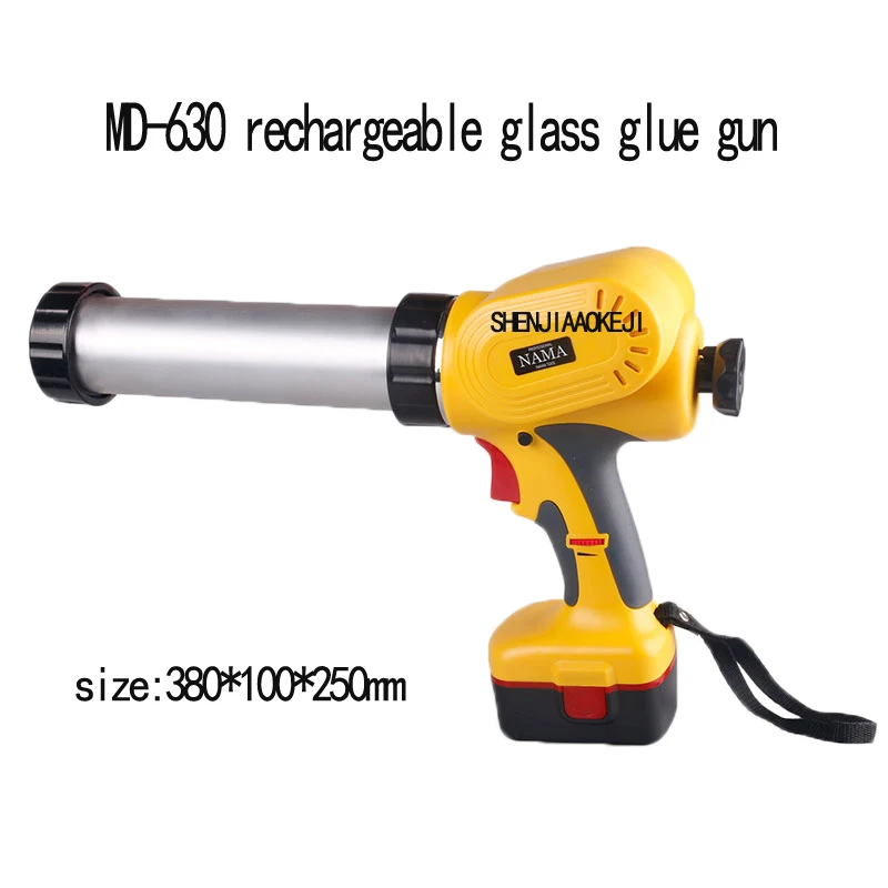 MD 630 Portable MD 630 Electric glass glue gun handheld rechargeable glue gun caulking gun tools