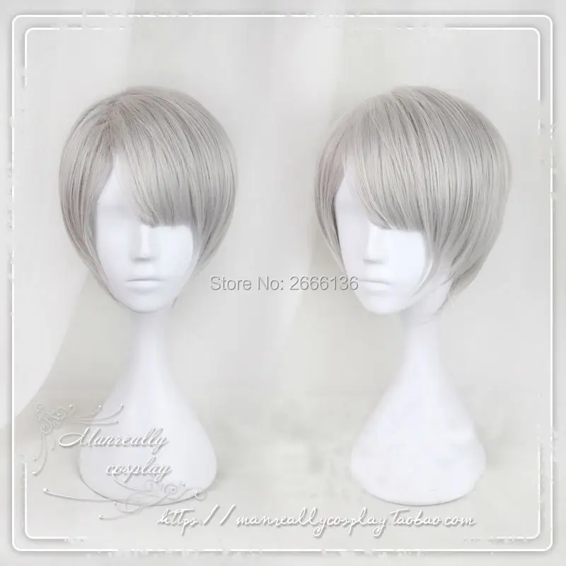 

wig Brand New Anime Yuri!!! on Ice Cosplay Wigs Victor Nikiforov Yuri Plisetsky Short Synthetic Hair Peruca Cosplay Wig