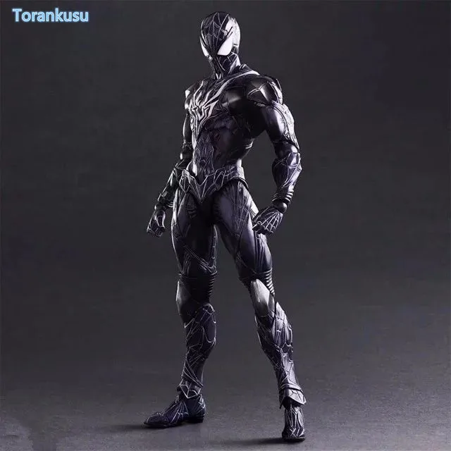 Человек-паук экшн-фигурка Play Arts Kai Spider-Man Evil Ver. ПВХ фигурка игрушки Аниме Человек-паук Питер Бенджамин Паркер модель PA28