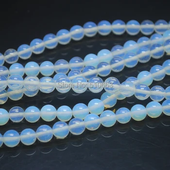 

114 Pieces/Lot Nature Opal Bead,Moon Stone Round Ball Beads Accessories Size 10mm