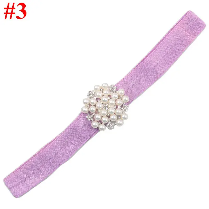 Детская повязка на голову с жемчугом кристаллами|photo accessories newborn|accessories