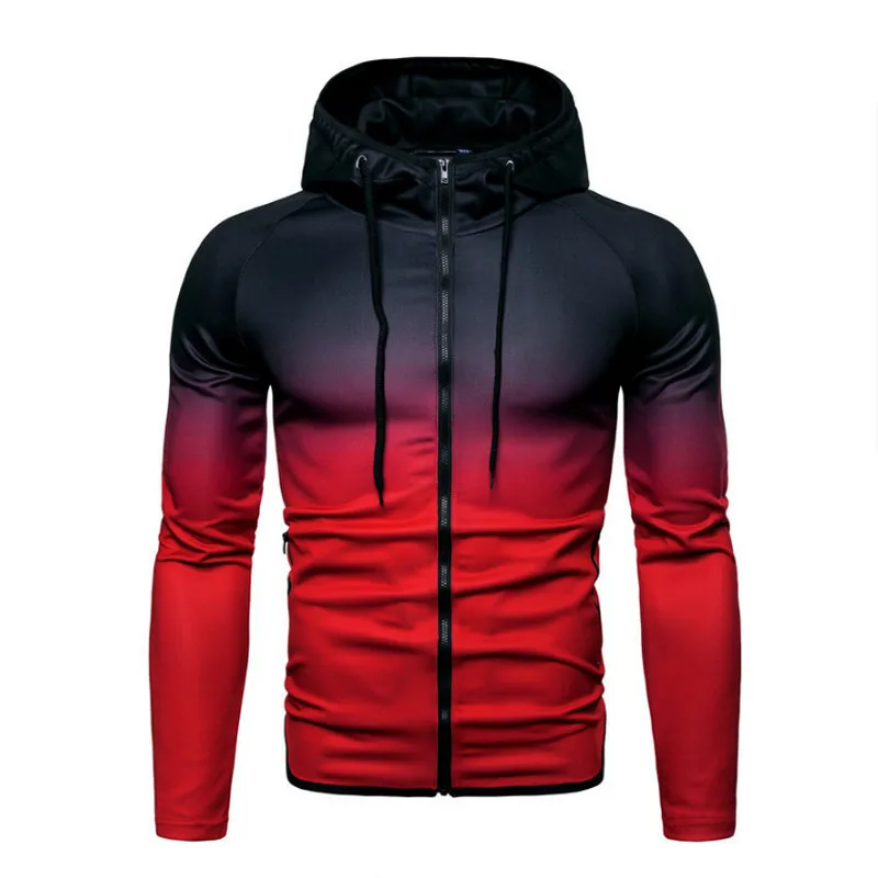 

Autumn Hoodie Male Cardigan 2019 New Long Sleeve Hoodies Men Zipper Sweatshirt Hoodies Mens Hooded EUR Size Fitness Coat Jacket
