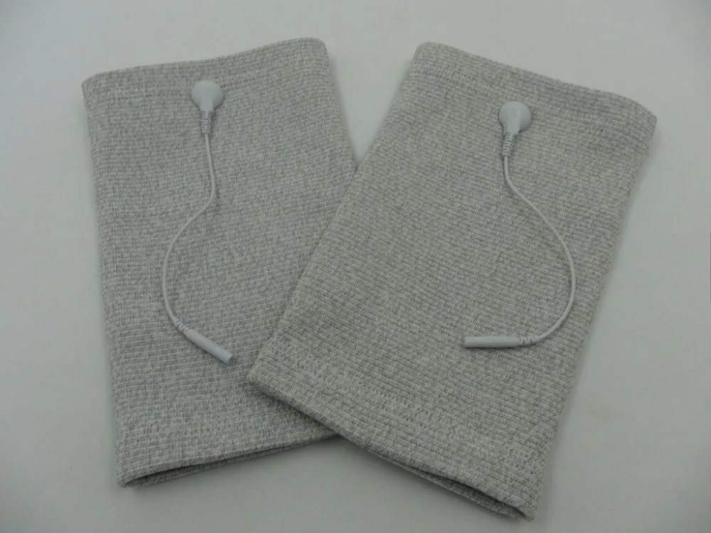 Conductive Fiber Electrode Knee pads Massager Acupuncture knee TENS