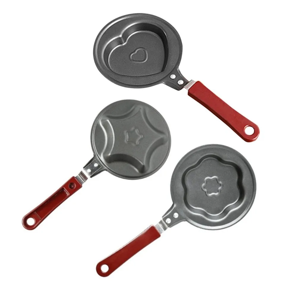 

Small Size Non-Stick Home Kitchen Cookware Egg Pan Outdoor Kitchen Poacher Pot Mold Cookware Pancake Maker Mold