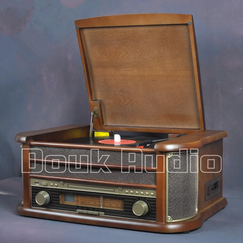 Проигрыватель виниловой записи Douk Audio проигрыватель с поворотным столом LP лента