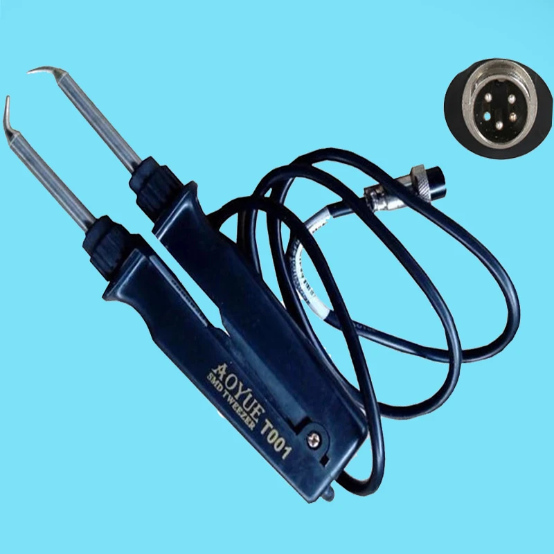 

orginal AOYUE 950 electric tweezers IC soldering station Hot Tweezer for BGA SMD repairing T001