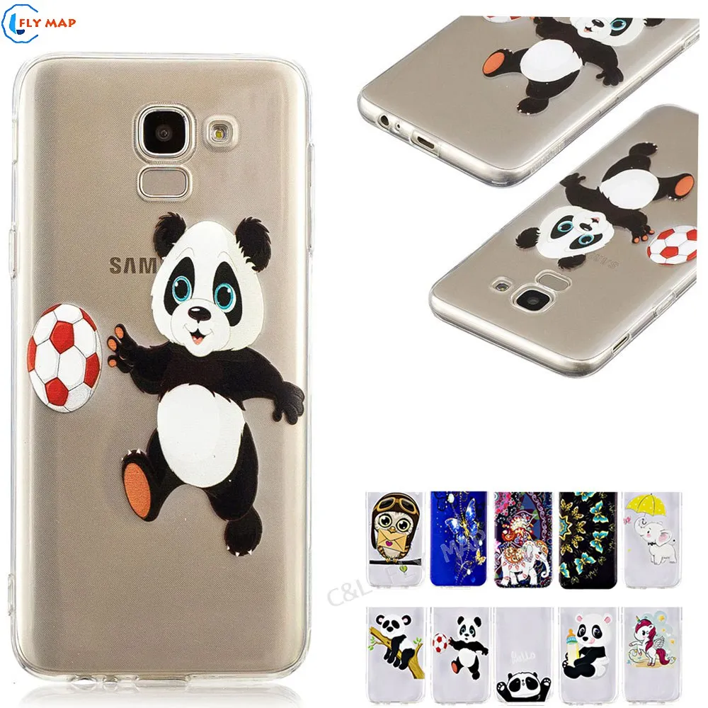 Transparent TPU Case For Samsung Galaxy J6 J 6 2018 J600 SM-J600 SM-J600F SM-J600F/DS J600FN SM-J600FN/DS Soft Phone Cover Capa