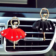 Освежитель воздуха в автомобильные освежители воздуха Авто Ароматизатор для автомобиля балетки для девочек освежитель воздуха Запах Стайлинг украшения Air вентиляционные принадлежности