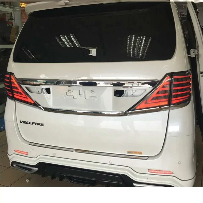 Наружные автомобильные лампы светодиодный задний фонарь подходит для TOYOTA Alphard Vellfire 2007-2013 задний фонарь в сборе