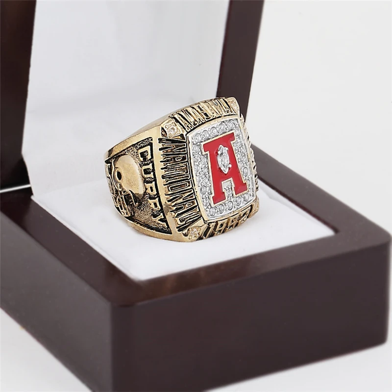 Crimson Tide Championship Ring 1992 Replica NCAA Alabama College Football National Rings Antique