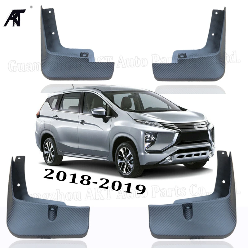 Автомобильные Брызговики передние и задние для крыла подходят Mitsubishi Xpander 2018 2019