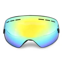 Лыжные очки двойной анти-туман Открытый Альпинизм зимний сноуборд маска Снегоход очки лыжные очки Предотвращение снег слепой