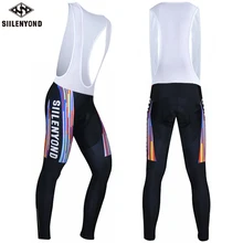Siilenyond MTB велосипедный комбинезон с 3D противоскользящим гелевым подкладом для шоссейного велосипеда велосипедный комбинезон сохраняющий тепло термальный Ciclismo