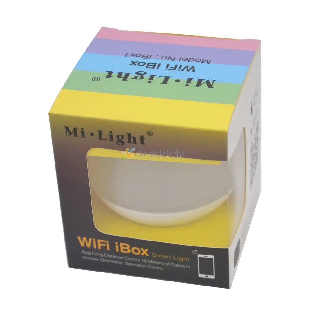 

Mi.light wifi ibox1 2.4g wireless led controller by app ios android suitible for all milight 2.4GHz series led product dc 5v