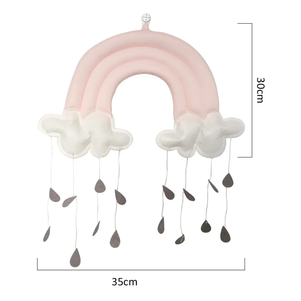Детские Декор детской кроватки игрушка Хлопок облако форма детский сад детская комната Настенный декор для детей