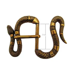 Vaqueros western vaquero de aleación de moda retro hebilla serpiente hombres cinturón de hebilla Vaqueros western vaquero de aleación de moda retro hebilla serpiente hombres cinturón de hebilla