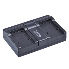 Tectra Camera Battery VW-VBT190 VW-VBT380 VW-VBY100 USB Dual Channel Charger for Panasonic Cameras