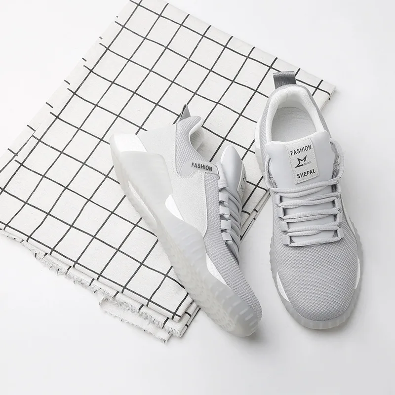 

GYP 2019 spring and summer new men's running shoes mesh breathable mesh breathable breathing comfortable adult male sports GF-15