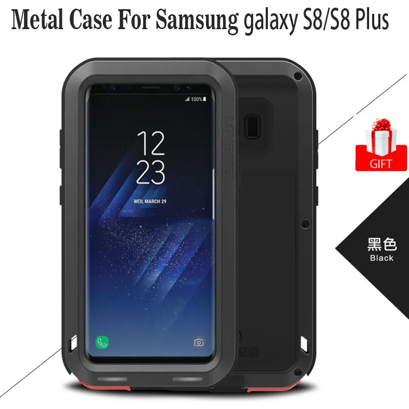 imágenes para Galaxy S8 + 6.2 "Caso 100% Original AMOR MEI Doom Armor Choque Caso de Aluminio a prueba de Coque Para Samsung Galaxy S8 S8 Plus 6.2" imágenes para Galaxy S8 + 6.2 "Caso 100% Original AMOR MEI Doom Armor Choque Caso de Aluminio a prueba de Coque Para Samsung Galaxy S8 S8 Plus 6.2"