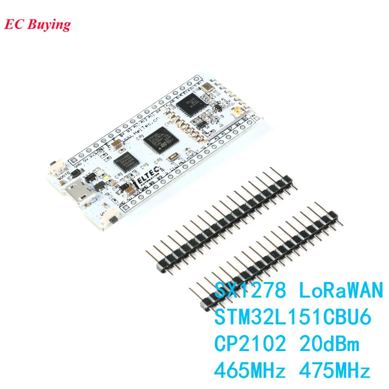 

SX1278 LoRaWAN Node IoT Development Board STM32L151CBU6 CP2102 LoRa Module 465MHz 475MHz Electronic DIY