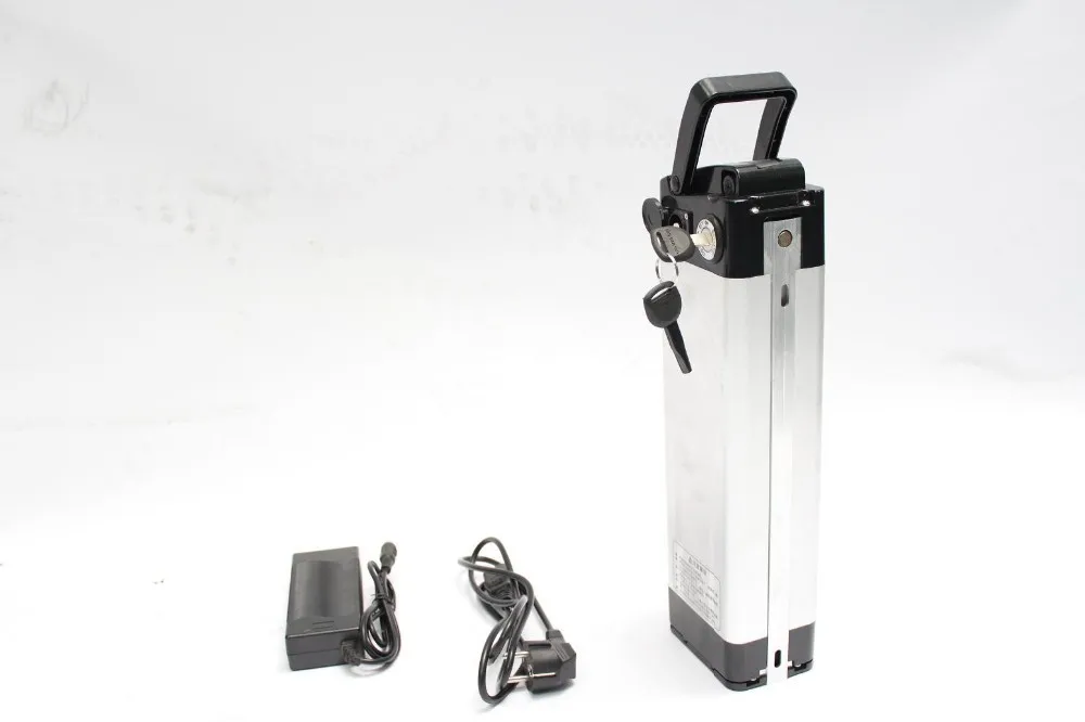 Perfect Final Clearance at 70% Discount, 36V 10AH LiFePO4 Battery with Slim Aluminium Case BMS Charger For Electric Bicycle 1