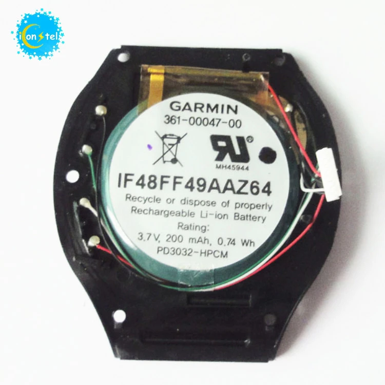5 uds iConstel asamblea para Garmin PD3032 3,7 V Forerunner 110 líder Reloj GPS cintura pilas para reloj|Baterías - AliExpress