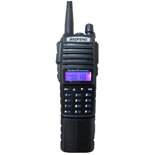 1/2/3 шт. BAOFENG UV-82 8 Вт 3800 мА/ч, иди и болтай Walkie Talkie радио 10 км двойной PTT UHF VHF Ham CB радио FM трансивер Walkie Talkie двухстороннее радио высокое Мощность передатчик УФ - Цвет: UV-82