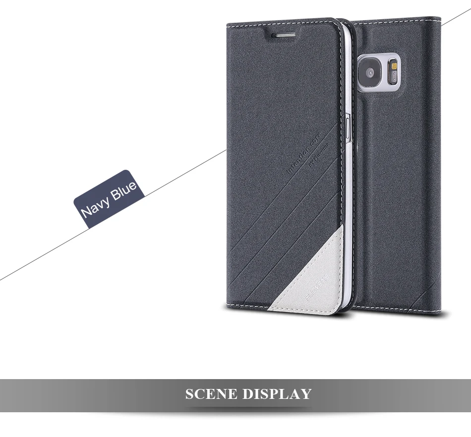FLOVEME PU Leather Case For Samsung Galaxy S7 S6 S5 Phone Cases Wallet Pouch Card Slot Stand Cover Coque Bag For Galaxy S7 S6 S5 (17)